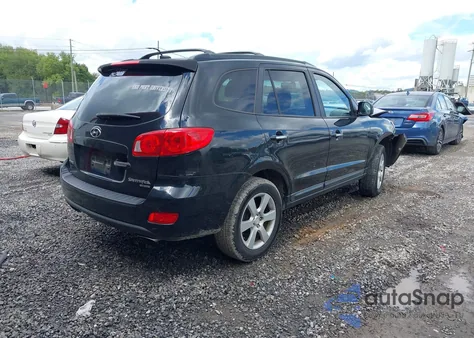 2009 Hyundai Santa Fe Limited z USA, uszkodzony, nr VIN 5NMSH13EX9H241558